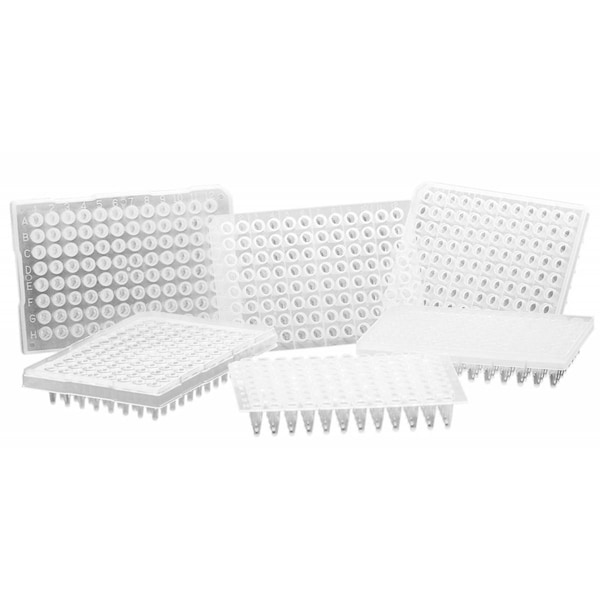 Simport Scientific Raised Rim PCR Plate, 250ul, Compatible w/Corning, 50/pk, 50PK 141344 - main